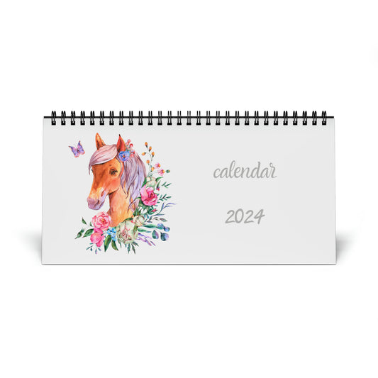 Desktop Calendar (2024 grid)